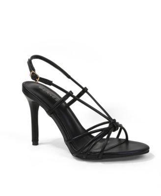 BERNESS Женские босоножки Kataleya Knotted Strappy Stiletto Heeled