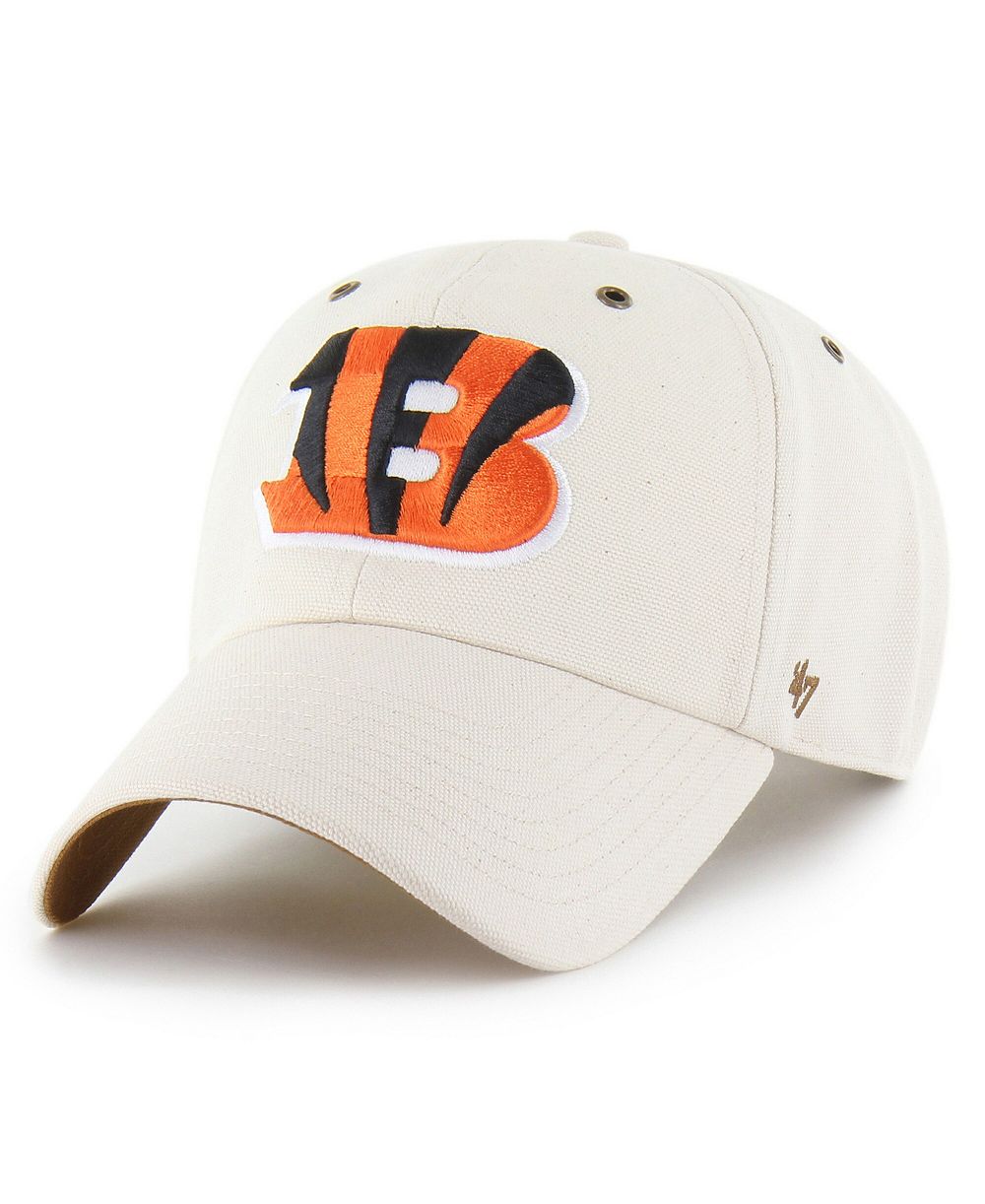 Мужская кепка Carhartt x '47 Natural Cincinnati Bengals Undyed Clean Up Adjustable