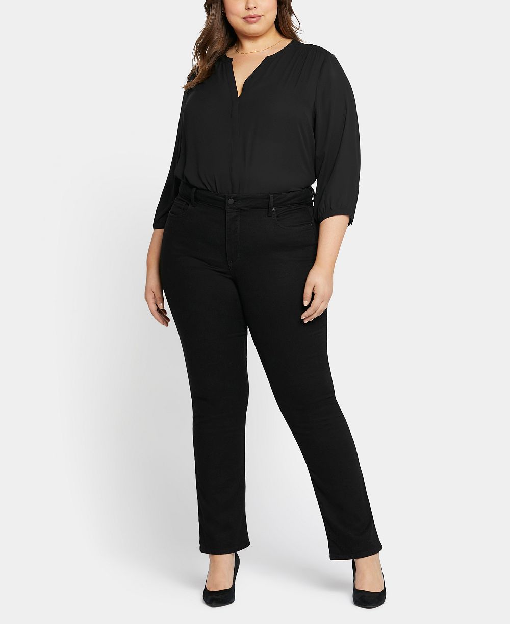 Джинсы NYDJ Plus Size Marilyn Straight
