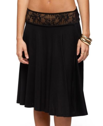 Edikted Women's Winonah Crochet Waist Midi Skirt