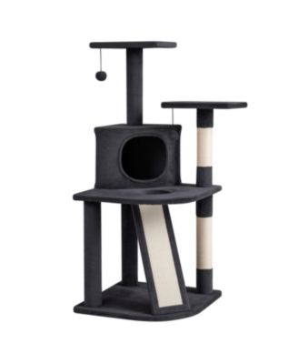 Кошачий комплекс COZITO Kitten Tower с домиком и 2 мягкими насестами
