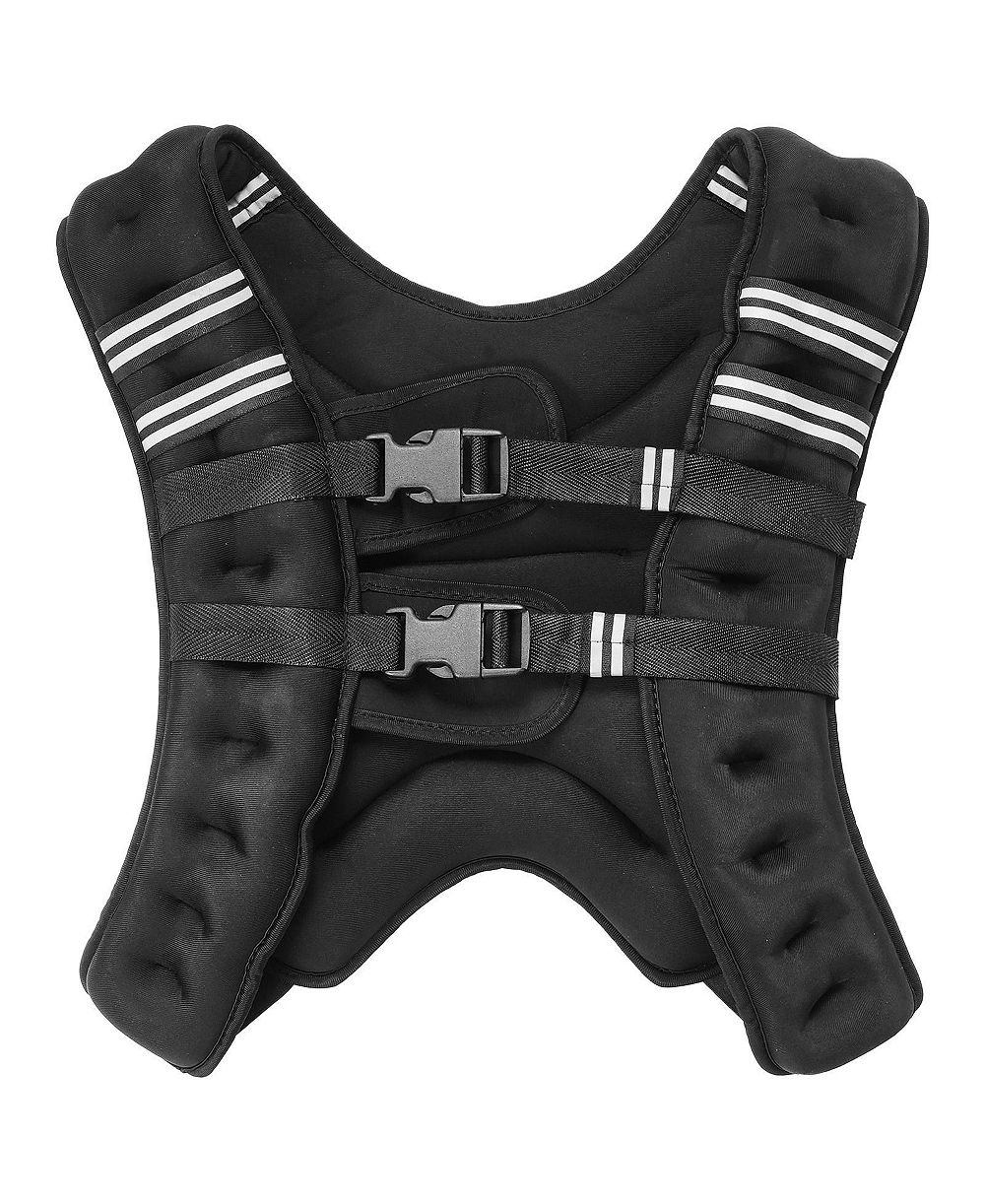 SEVORLEY 20 lb Weighted Vest with Reflective Stripe and Adjustable Buckle for