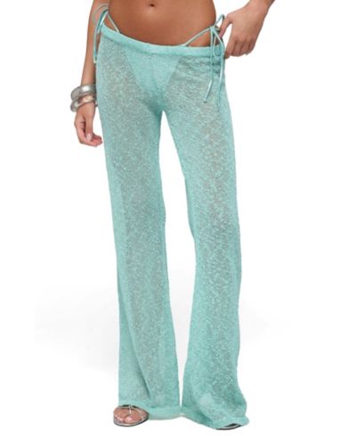 Женские расклешенные брюки Edikted Bena Textured Knit
