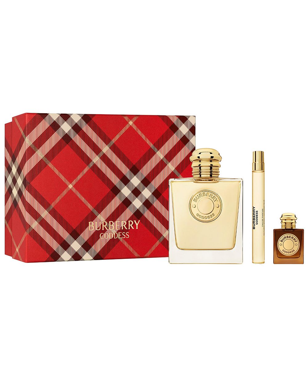 Burberry: подарочный набор из 3 флаконов духов Goddess Eau de Parfum Spray