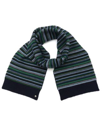 Женский трикотажный шарф kate spade new york в полоску с узором garter stitch