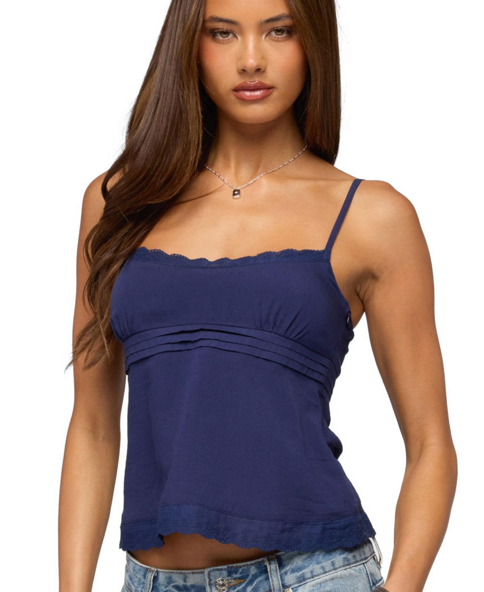 Женский топ Edikted Michal Eyelet Babydoll