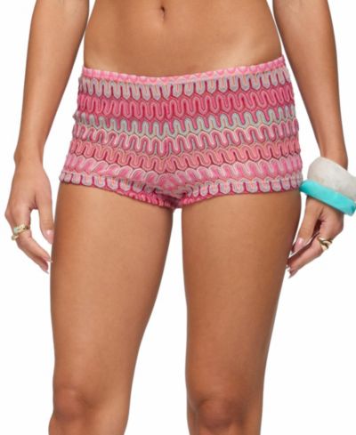 Женские микро-шорты Edikted Megan Zigzag Crochet