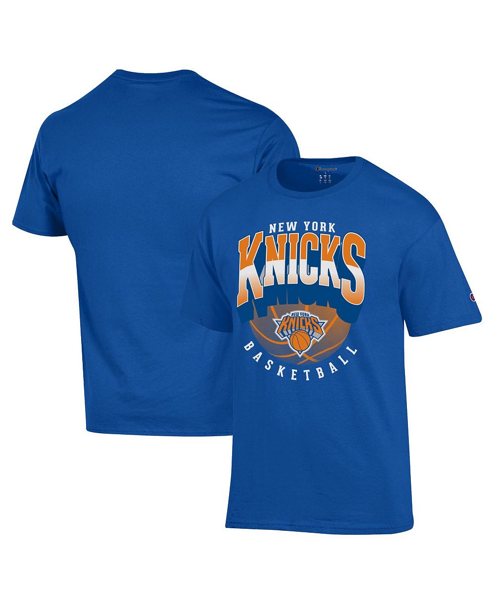 Мужская футболка Champion Royal New York Knicks Fade Jersey