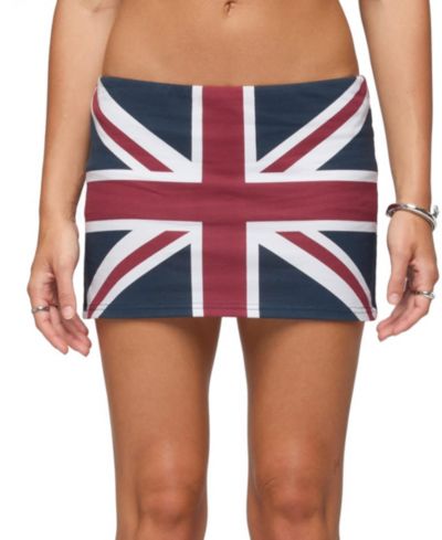 Edikted Women's Uk Lover Mini Skort