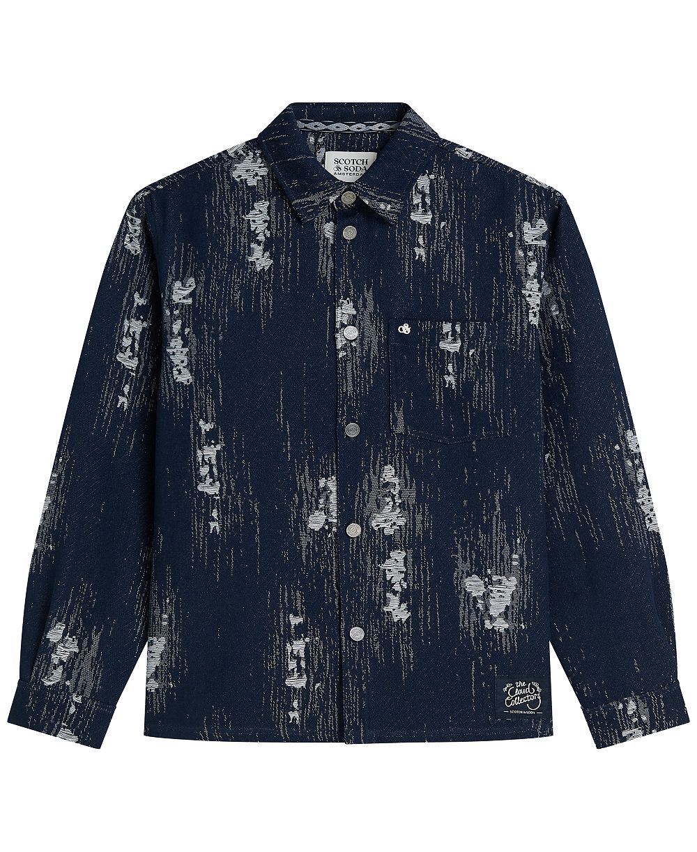 Мужская шубка SCOTCH & SODA Patterned Jacquard Shacket
