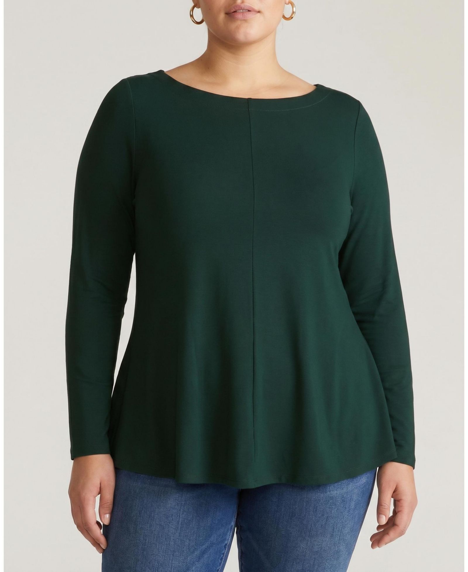 Universal Standard Plus Size Cassandra Divine Jersey Top