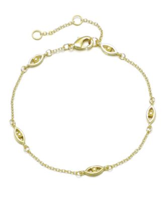 Браслет ADORNIA Gold Evil Eye Station