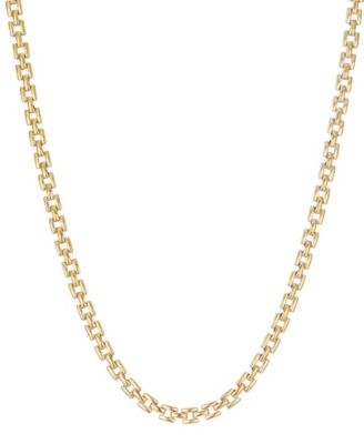 Ожерелье ADORNIA Gold Grid Chain Tarnish Resistant