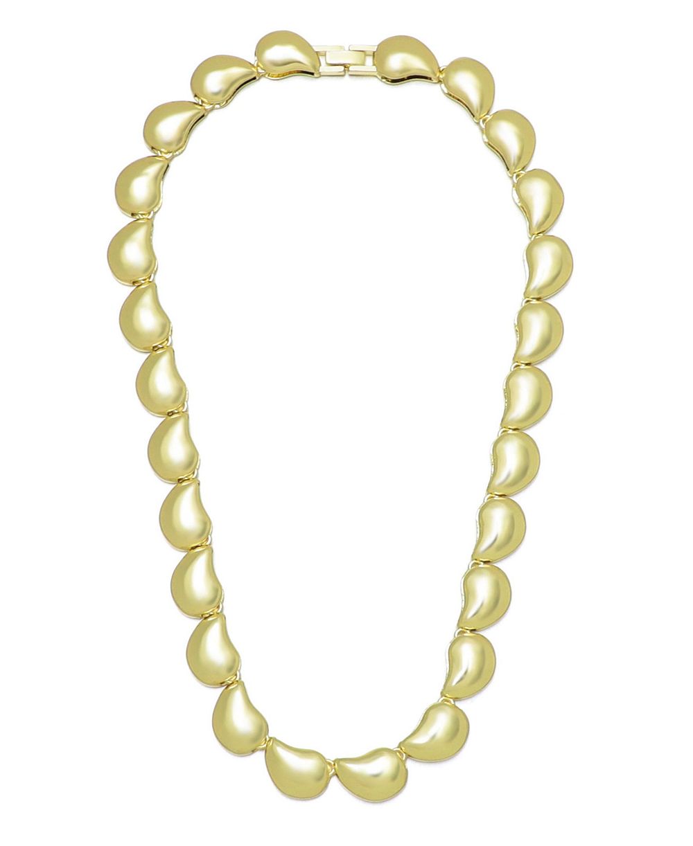ADORNIA золотая цепочка Teardrop Chain Necklace