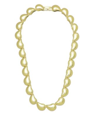 ADORNIA золотая цепочка Teardrop Chain Necklace