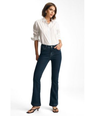 Женские джинсы Mavi Women's Sydney High Rise Flare In Dark Supersoft