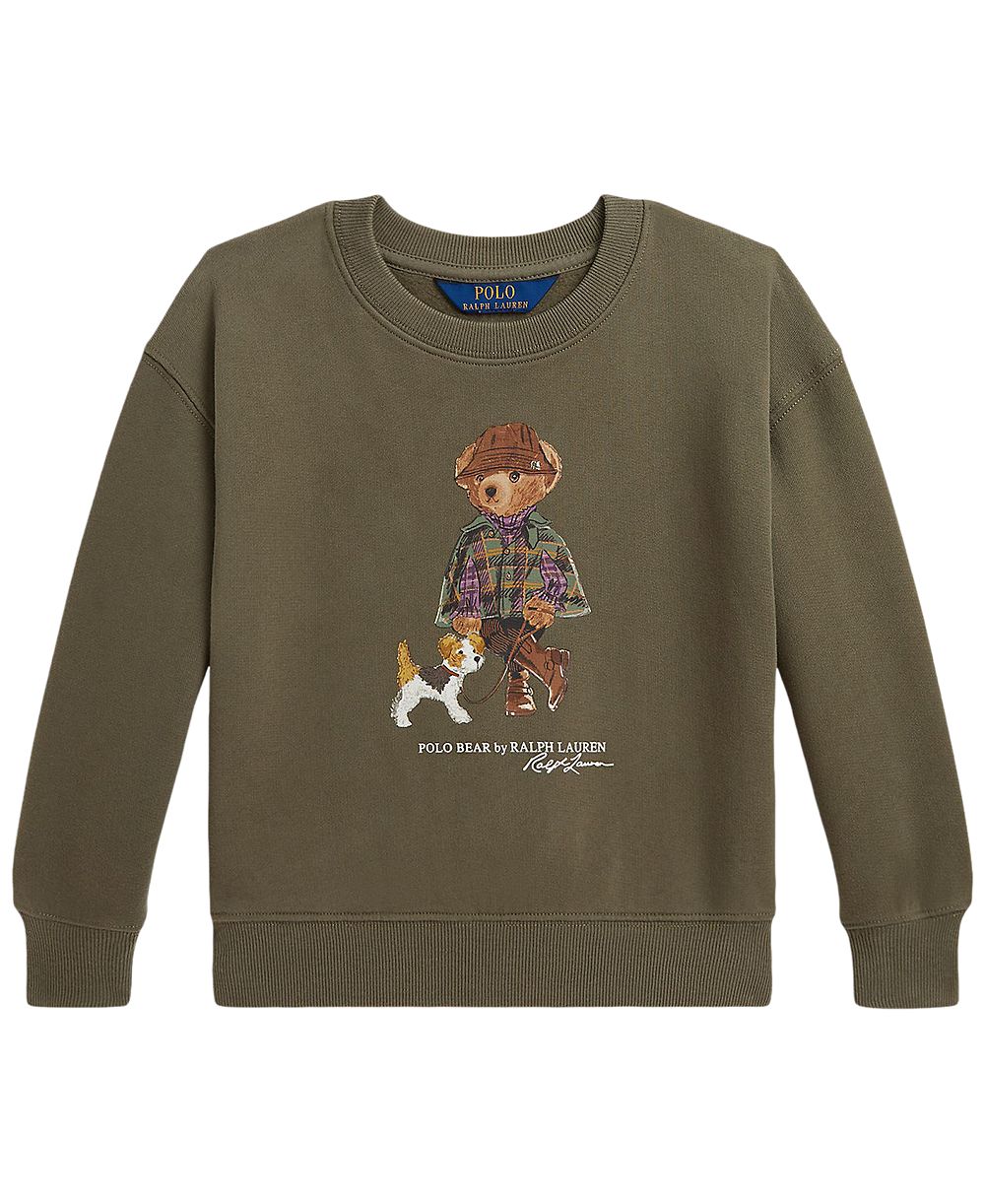 Свитшот Polo Ralph Lauren Girls' 2T-6X Polo Bear Long-Sleeve