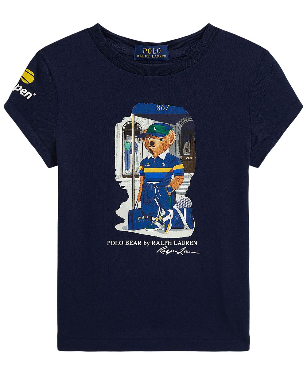 Детская футболка Polo Ralph Lauren US Open Polo Bear
