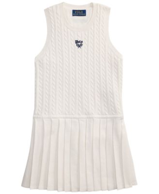 Платье-свитер Polo Ralph Lauren Girls' 2T-6X US Open Sleeveless