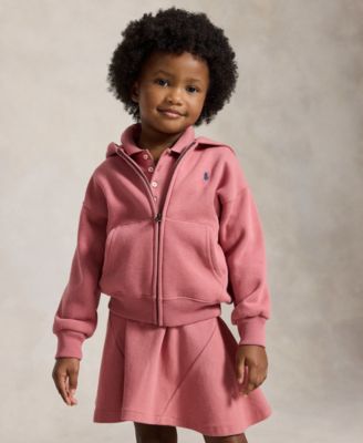 Детский худи Polo Ralph Lauren Girls' 2T-6X Long-Sleeve Full-Zip