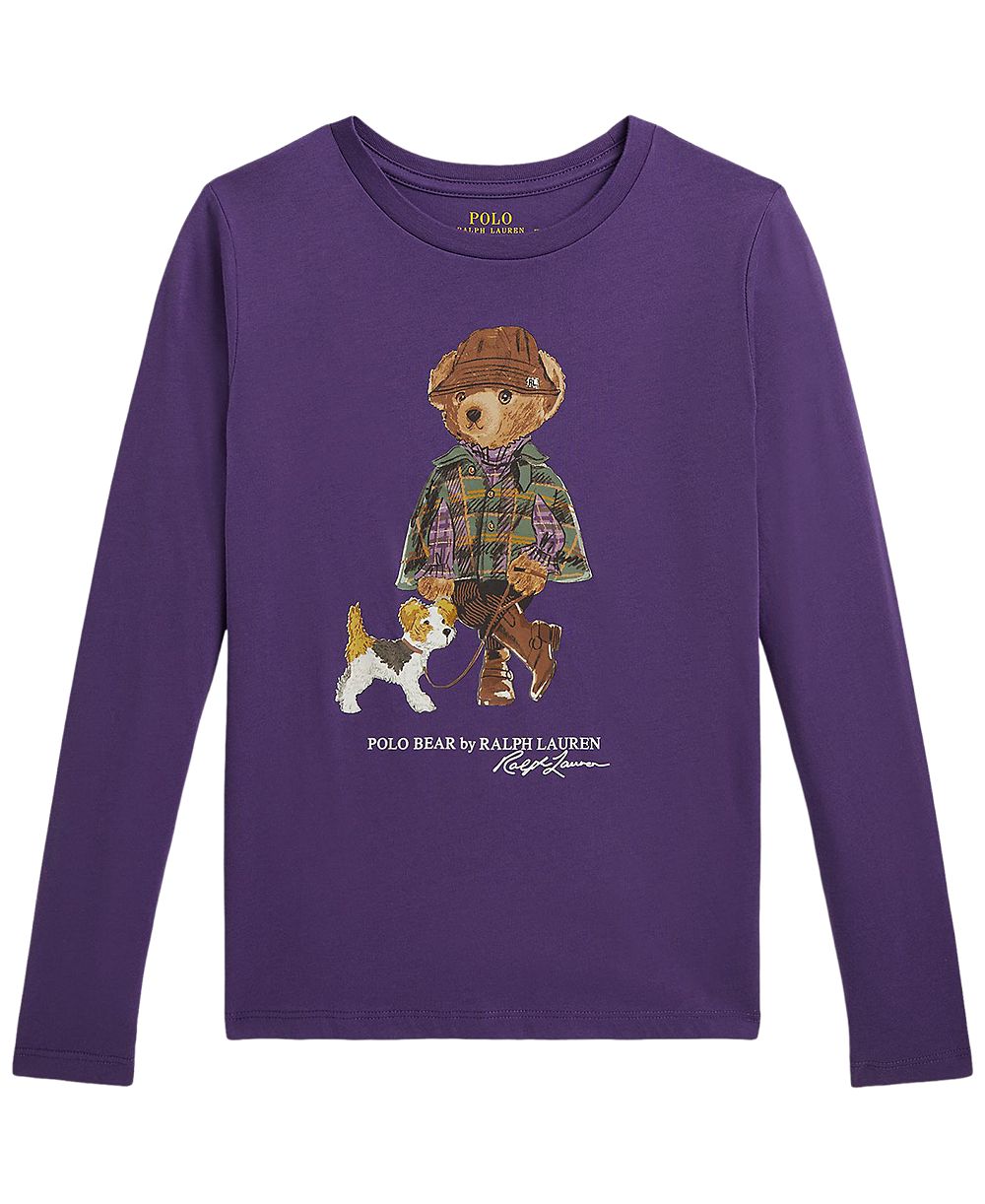 Детская футболка Polo Ralph Lauren Polo Bear Long-Sleeve 7-16
