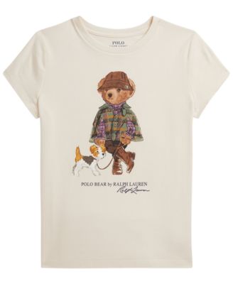 Детская футболка Polo Ralph Lauren с медвежонком