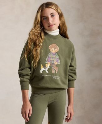 Polo Ralph Lauren Детский свитшот с длинным рукавом Polo Bear 7-16