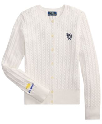 Детский джемпер Polo Ralph Lauren 7-16 US Open Long-Sleeve