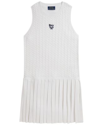 Платье-свитер без рукавов Polo Ralph Lauren для девочек