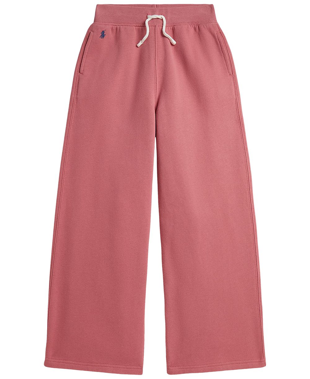 Штаны Polo Ralph Lauren Girls' 7-16 Fleece Wide-Leg Sweatpants