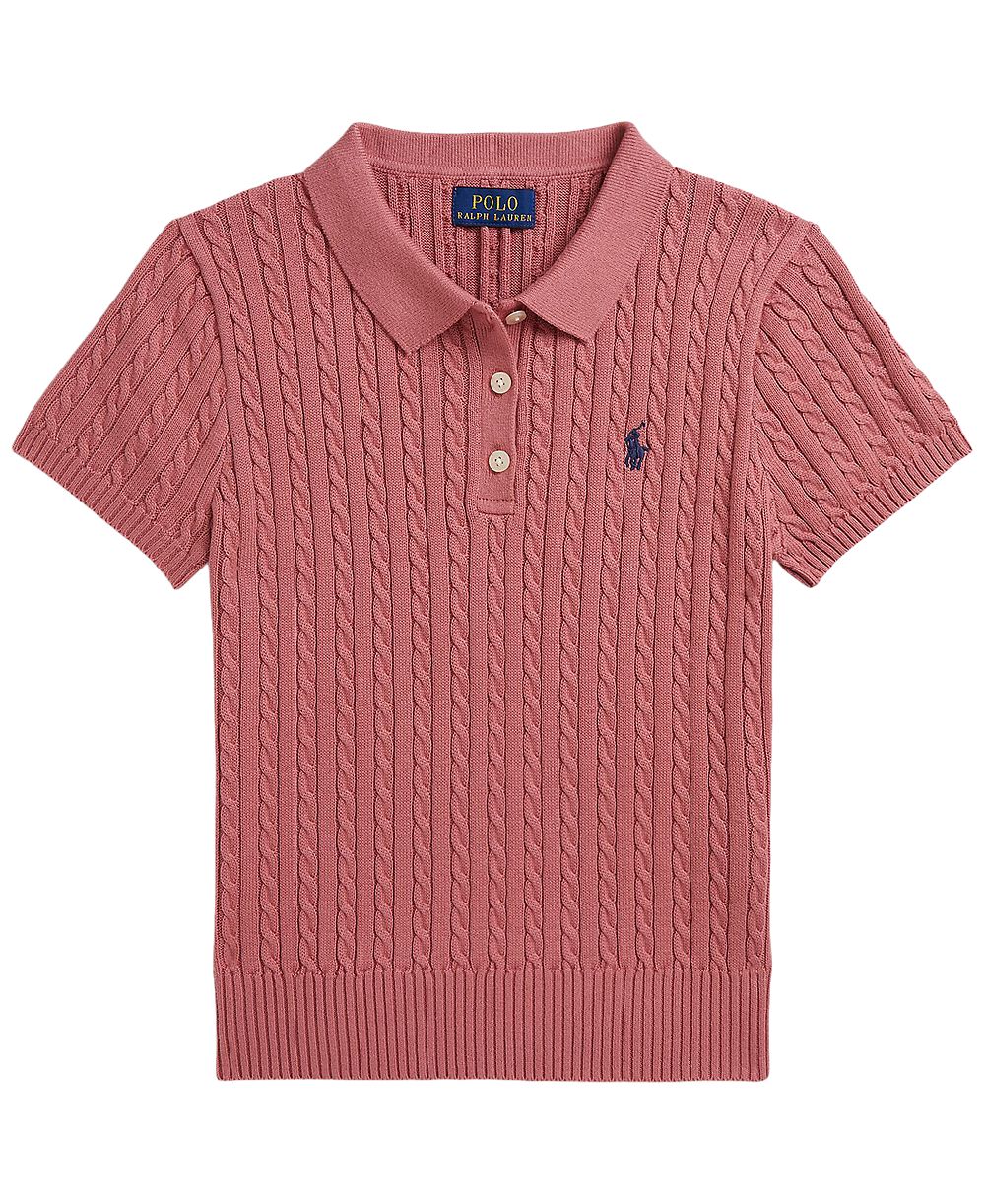 Polo Ralph Lauren Детский поло-свитер с коротким рукавом, размер 7-16