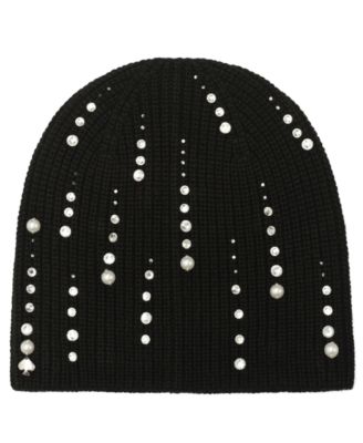 kate spade new york Women's Drip Embellished Knit Beanie