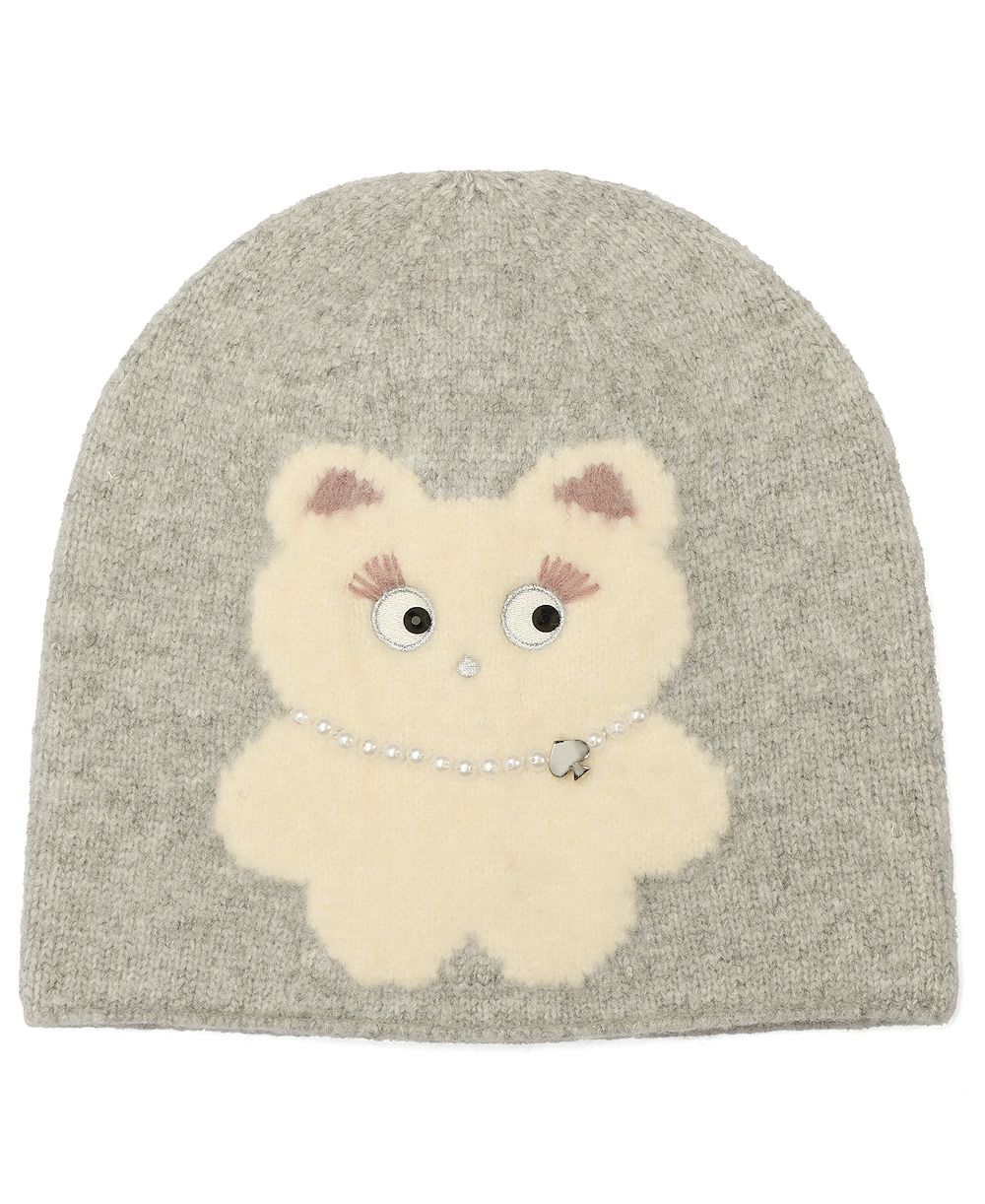kate spade new york Женские Clover Cat Knit Beanie