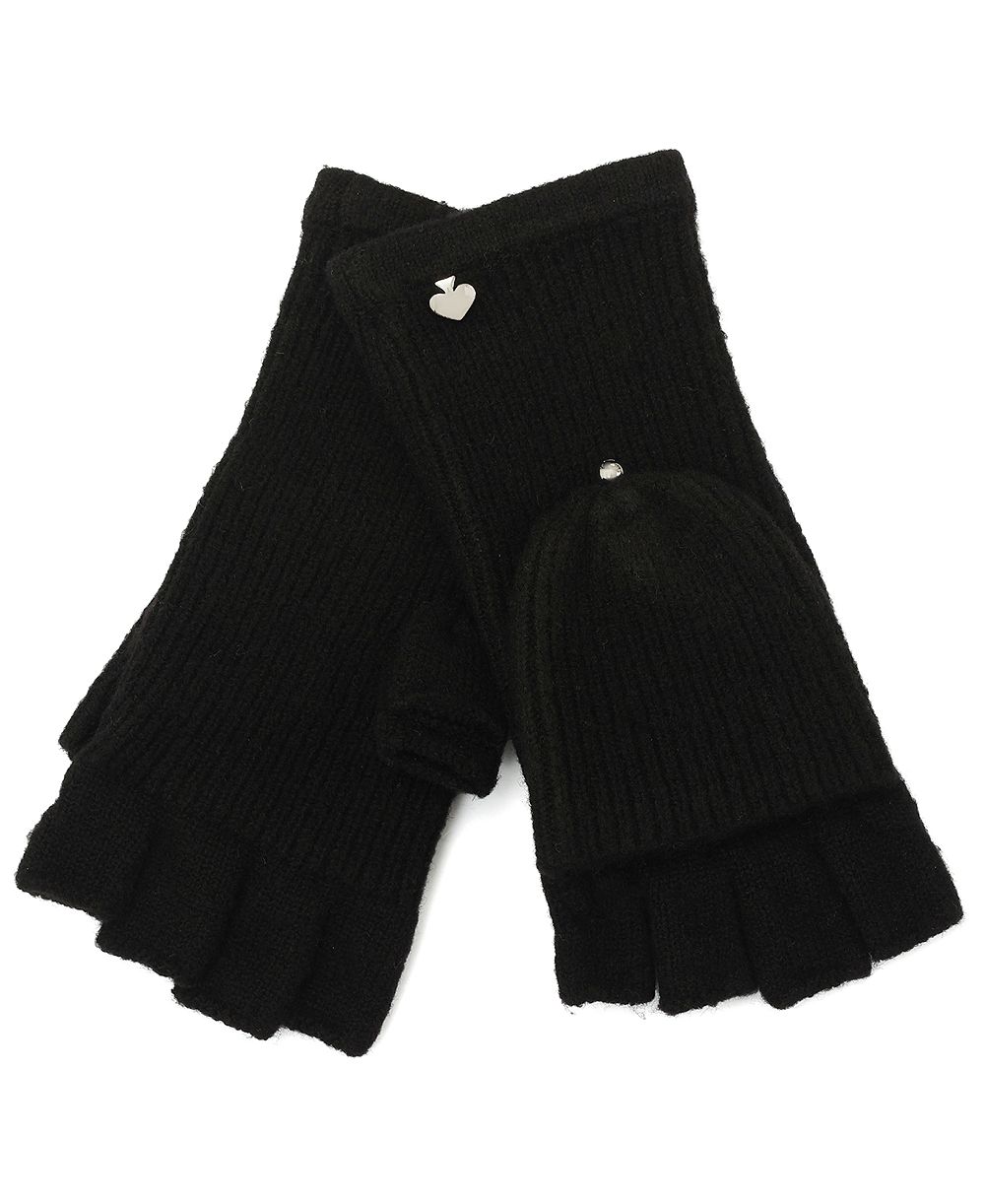 kate spade new york Women's Knit Pop Top Mittens