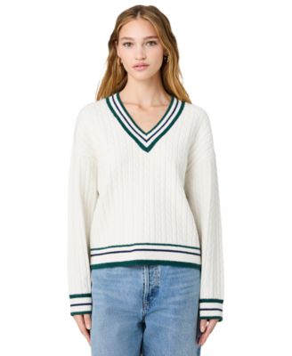 Женский объемный свитер French Connection Aleyna V-Neck