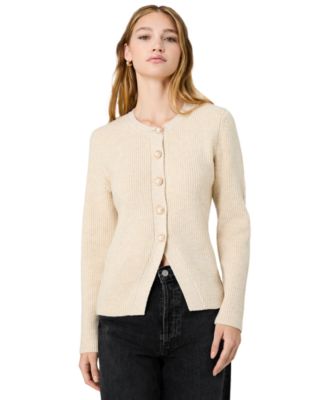 French Connection Women's Marley Jewel Neck Button-Front Cardigan