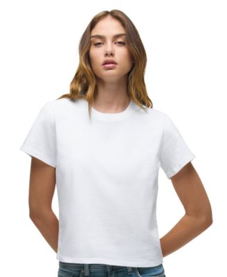 Женская футболка Hudson Jeans Relaxed Crewneck с коротким рукавом