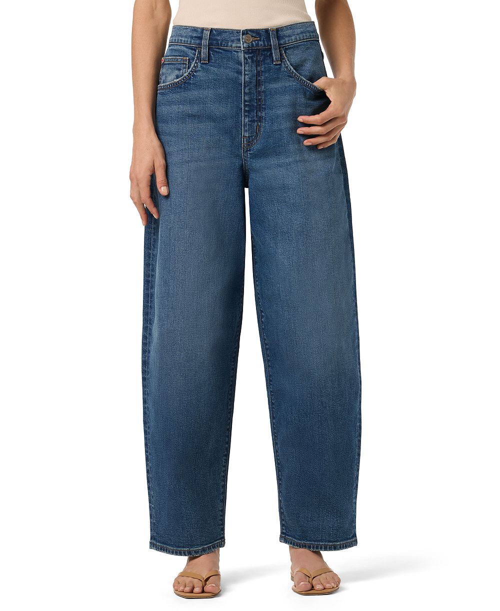 Джинсы Hudson Jeans Women's High-Rise Wide-Leg Barrel-Leg