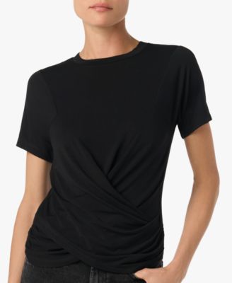 Женская футболка с коротким рукавом Twist Wrap Crewneck от Joe's Jeans