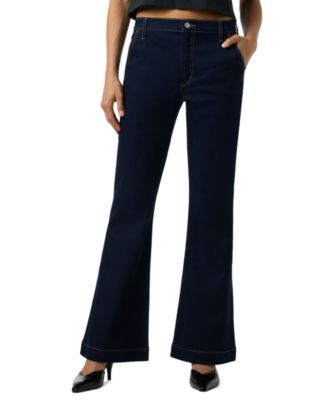 Женские расклешенные брюки-джинсы Joe's Jeans с высокой посадкой