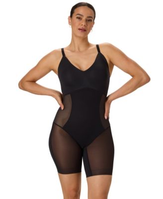 Maidenform Женский боди утягивающий Sculpting Mid-Thigh DMS900