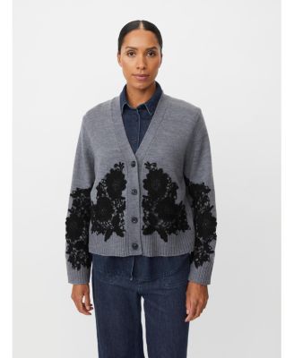 Masai Copenhagen Женский Maleviane Floral Applique Cardigan