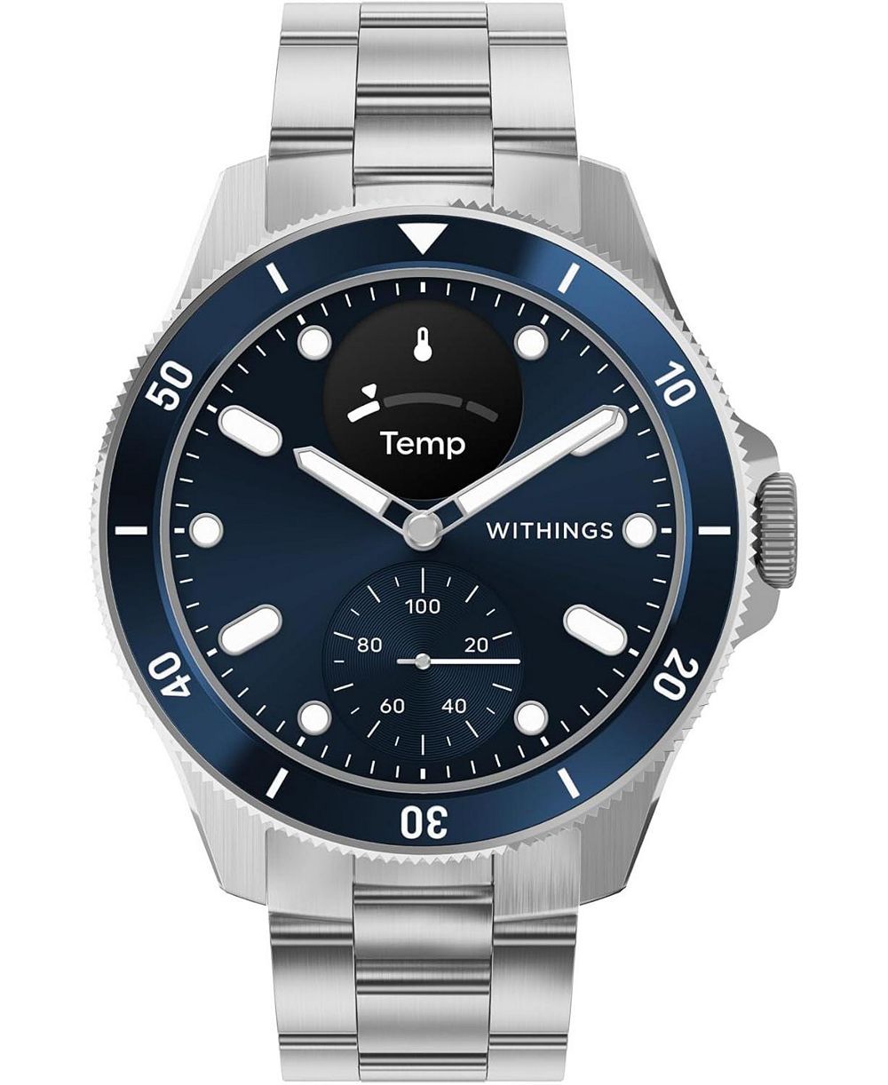 Смарт-часы Withings ScanWatch Nova - гибридные, с мониторингом SpO2, сна и температуры - совместимы с iOS/Android