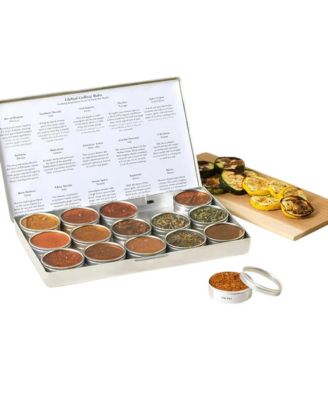 Uncommon Goods Grill Master's Global Seasoning Kit, 15-Piece