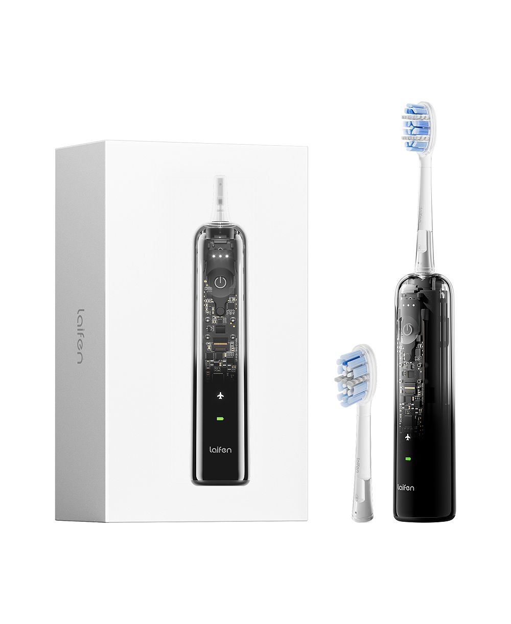 Laifen Wave Pro электрическая зубная щетка с 2 насадками и чехлом для хранения