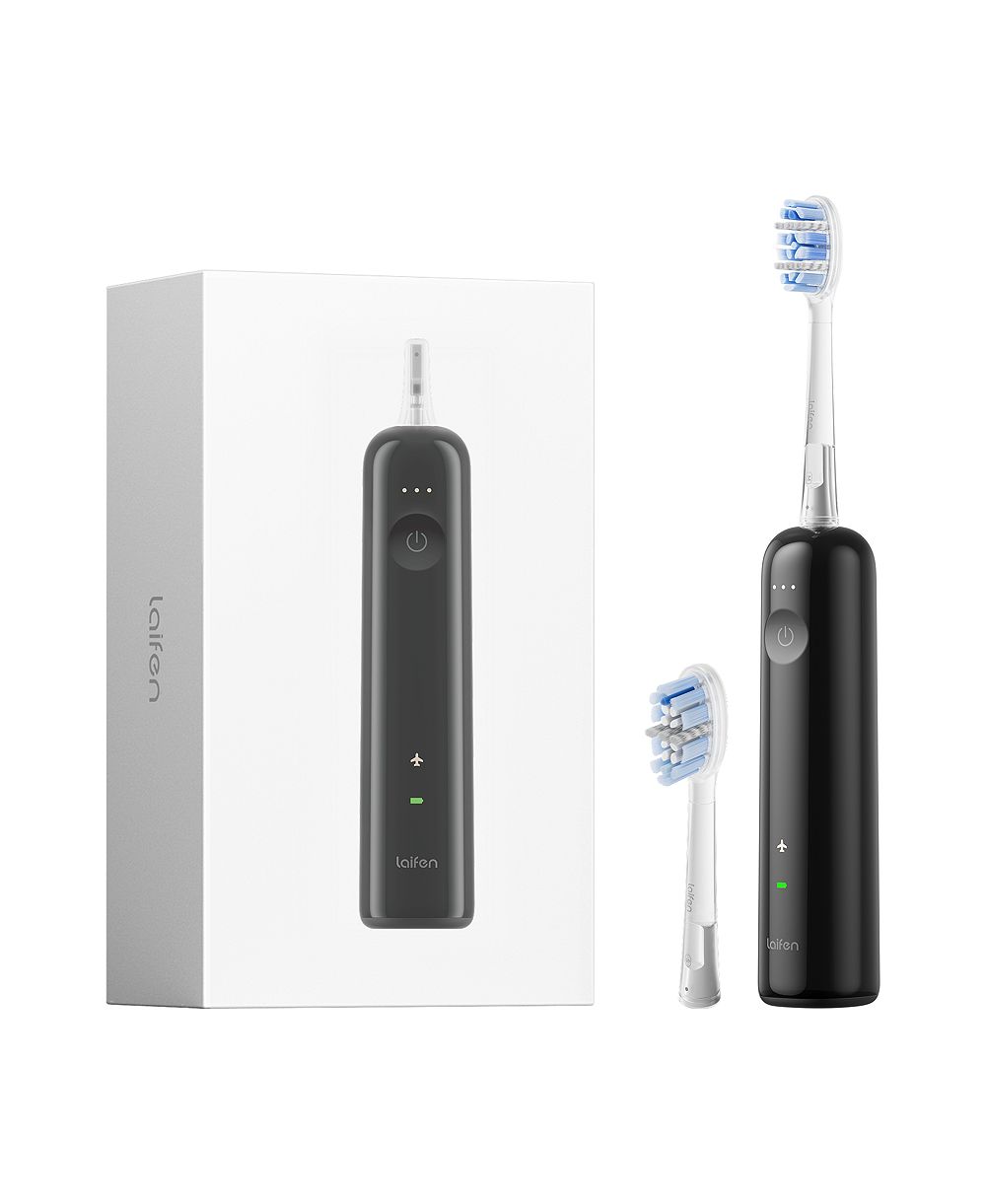 Laifen Wave Pro Electric Toothbrush with 2 Heads and Storage Bag