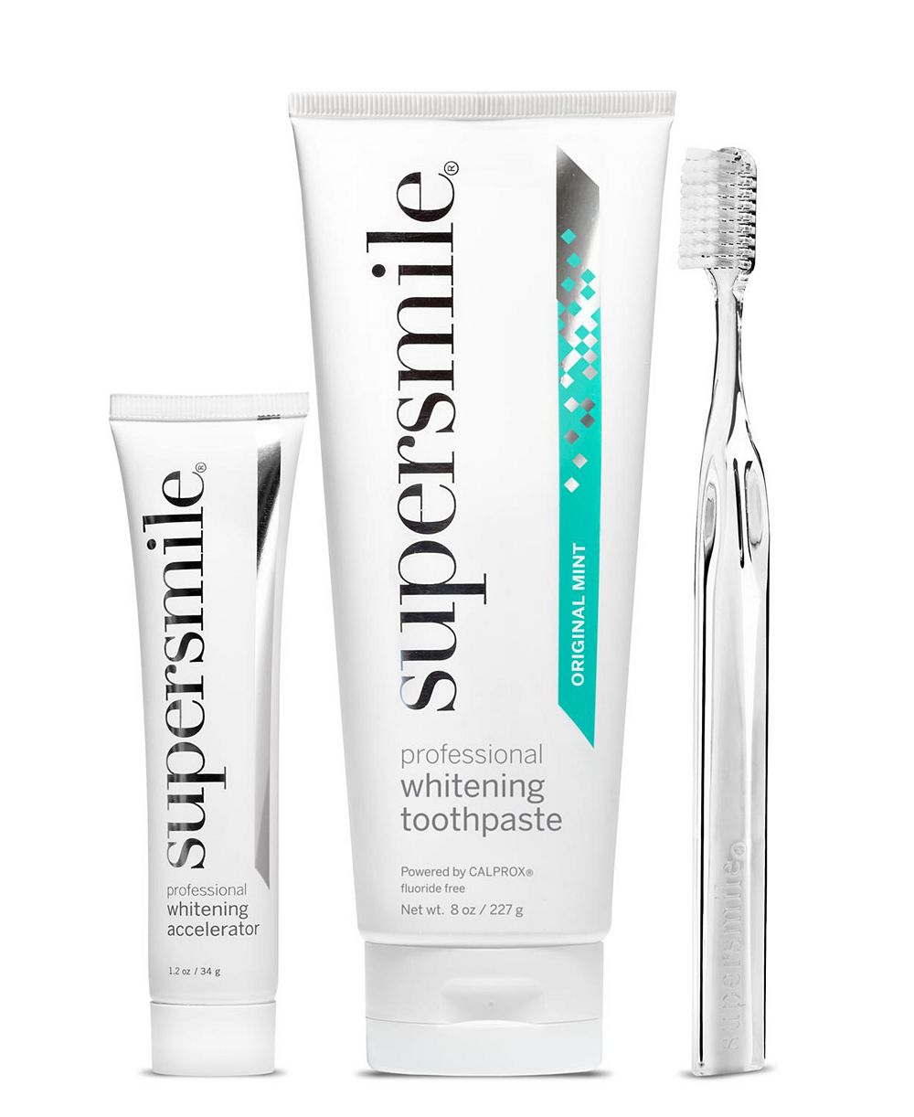 Supersmile New Kit sku Org Mint 8 Ounce accelerator, Crystal collection