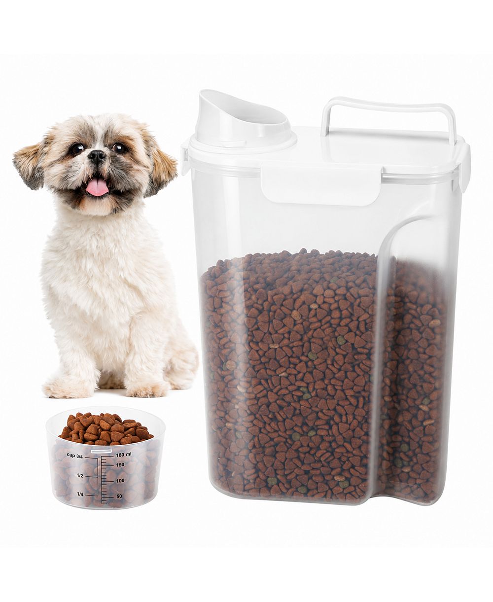 ARONKL Airtight Pet Food Storage Container Easy Pour Portable Travel Dispenser