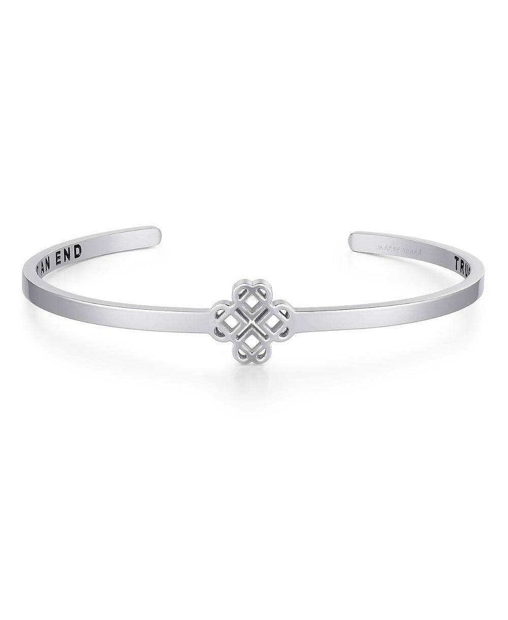 Mantra Kindred Cuff - A True Friendship Is A Journey Without An End