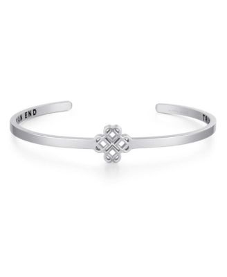 Mantra Kindred Cuff - A True Friendship Is A Journey Without An End